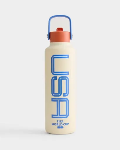 Official FIFA World Cup 26 Drib Insulated Water Bottle, 24oz