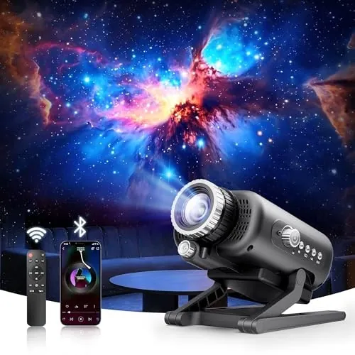 Homelist 3D Galaxy Star Projector