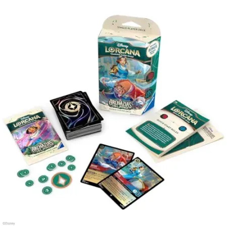 Ravensburger Disney Lorcana TCG: Archazia's Island Single-Player Starter Deck