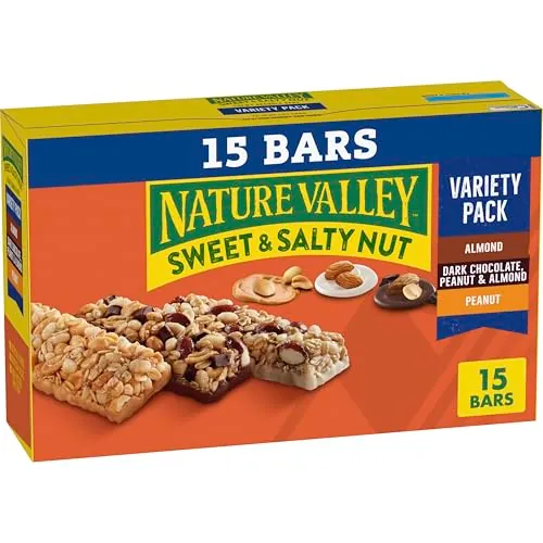 Nature Valley Granola Bars Variety Pack 15-Pack 1.2-Oz