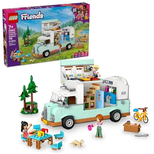 778-Piece LEGO Friends: Great Outdoors - Friendship Camper Van Adventure (42663)