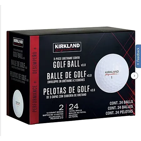 Costco Members: 24-Count Kirkland Signature V3.0 Golf Balls (Yellow or White)