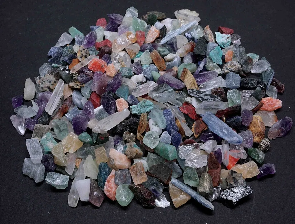 Micro Crafters 1/2-lb. Lot Natural Crystals and Minerals