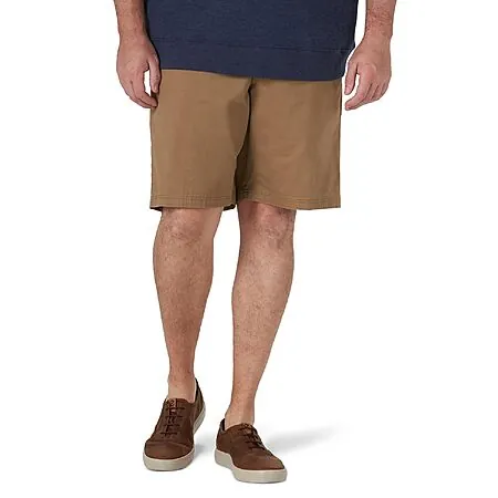 Prime: Lee Men's Extreme Motion Flat Front Chino Shorts (Khaki, Select Sizes)