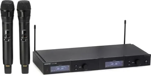Shure SLXD24D/N8CB Dual Channel Wireless Microphone System