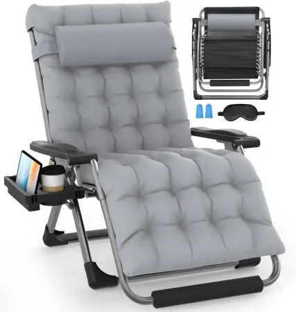 Slendor Oversized XXL Zero Gravity Padded Recliner Chair