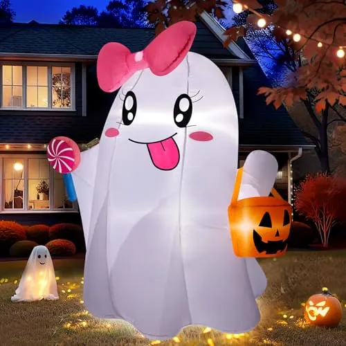 5FT Halloween Inflatable Ghost