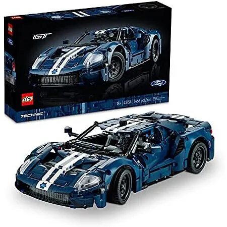 1466-Pc LEGO Technic 2022 Ford GT Car Building Kit