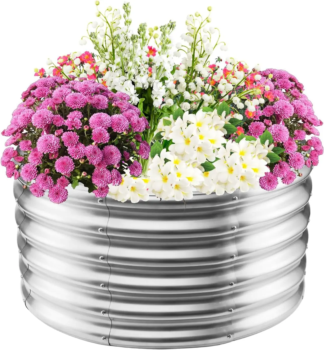 Galvanized Steel 2.7′ Planters