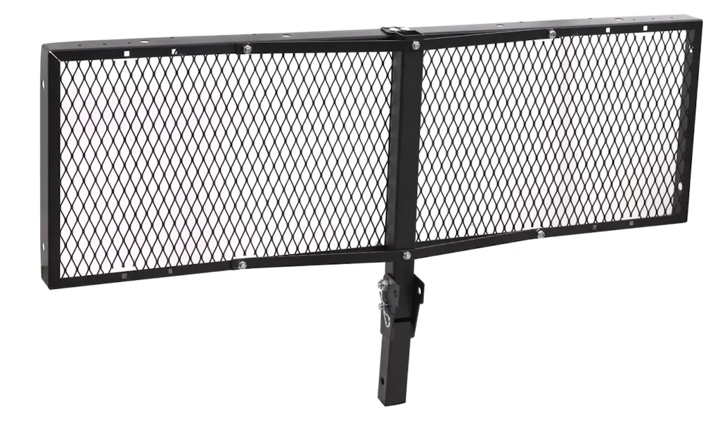 Hyper Tough 2" Folding Hitch-Mounted Cargo Carrier