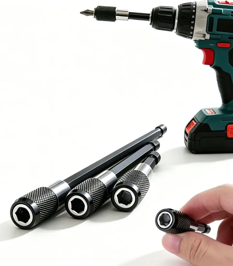 3-Piece Magnetic Bit Holder Extension Set