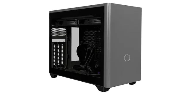 Cooler Master NR200P MAX V2 Mini-ITX PC (New,Open Box) 280mm AIO 850W SFX PSU RCIe Riser Cable