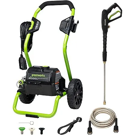 Greenworks 2000 PSI 13 Amp 1.1 GPM Electric Pressure Washer