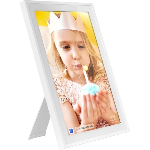Aluratek 15.6" Smart Wi-Fi Digital Calendar & Photo Frame