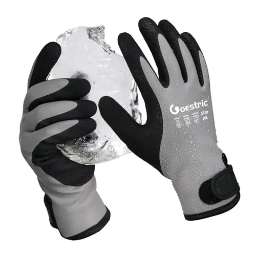 GOESTRIC Waterproof Insulated Winter Work Gloves