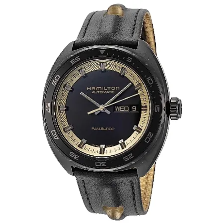 42mm Hamilton American Classic Black Dial Men's Automatic Watch