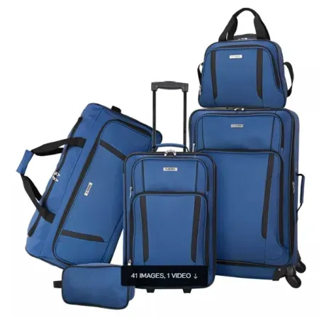 5-Piece Tag Freehold Softside Spinner Luggage Set