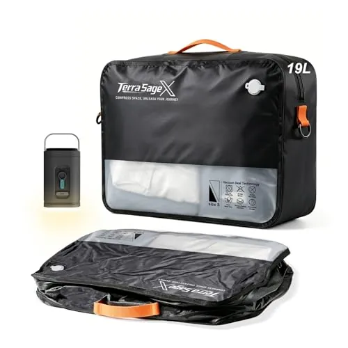 Terra Sage X Camping Air Mattress Self-Inflating Sleeping Pad with Electric Pump