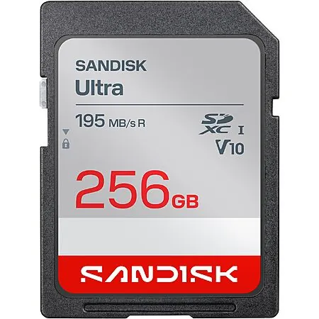 Prime Members: 256GB SANDISK Ultra SDXC UHS-I V10 Memory Card