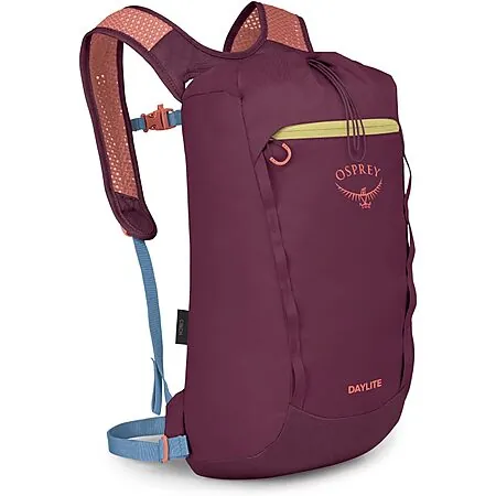 15L Osprey Daylite Cinch Backpack (Burgundy)
