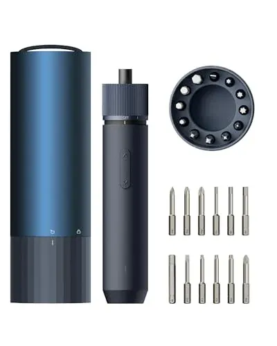 HOTO 12-in-1 Rechargeable Cordless Electric Screwdriver Set