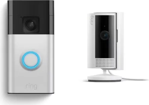Ring Battery Doorbell w/ Ring 2nd-Gen Indoor Cam