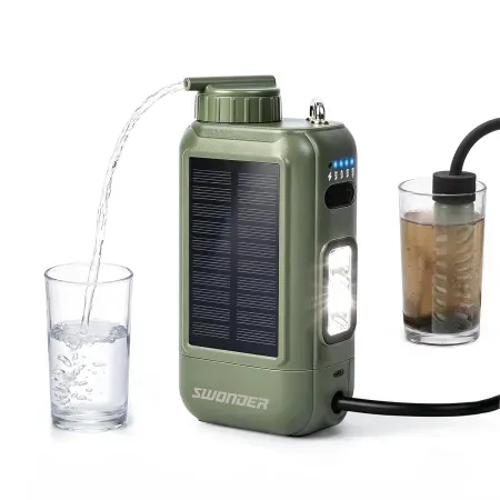 Swonder Portable Electric Water Filter with 5200mAh Battery