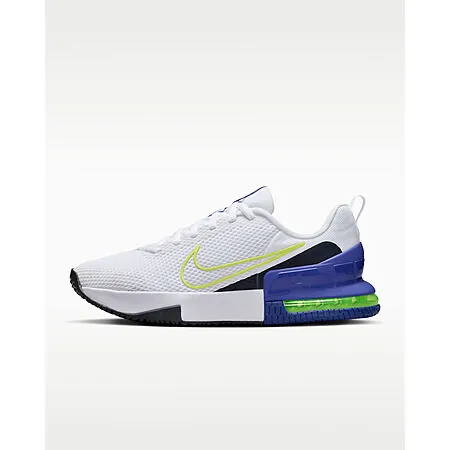 Nike Men's Air Max Alpha Trainer 6 Shoes (White/Violet/Obsidian/Light Lemon)