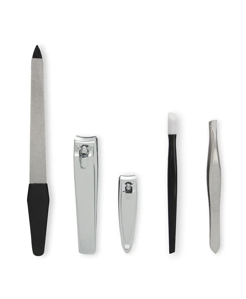 Amazon Basics 5-Piece Nail Care Grooming Kit