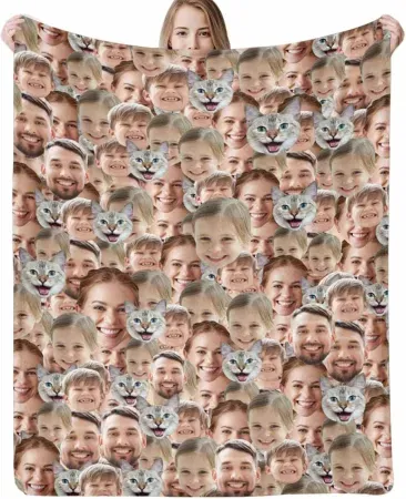 D-Story Custom Blanket w/ 5 Faces