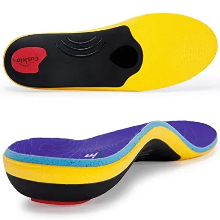 VALSOLE Heavy Duty 220+ lbs High Arch Pain Relief Orthotics (Pair)