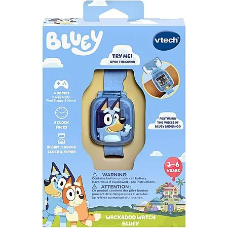 VTech Wackadoo Interactive Learning Watch (Bluey)