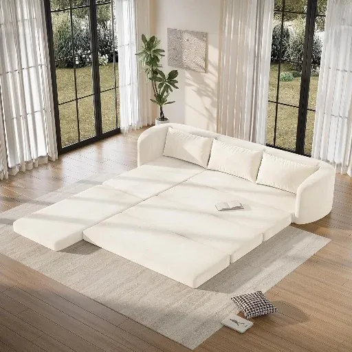Vesgantti 6 in 1 Convertible Folding Sleeper Sofa Bed