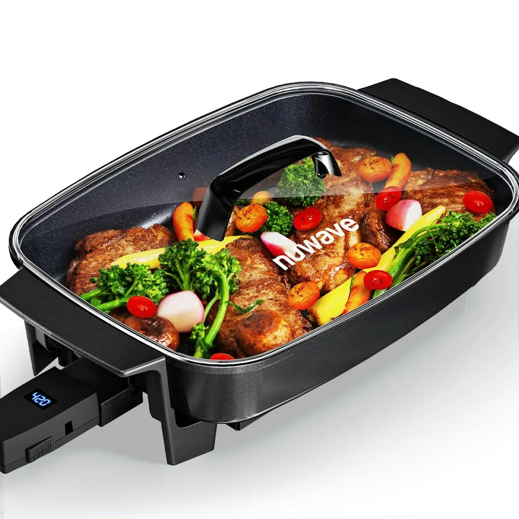 Nuwave Medley XL Digital Electric Skillet w/ Glass Lid