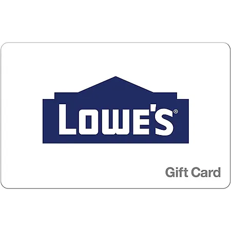 $100 Lowe's eGift Card (Email Delivery)