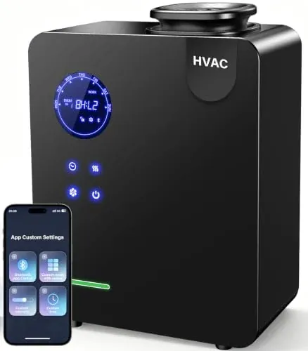 HVAC Waterless Diffuser for Large Spaces