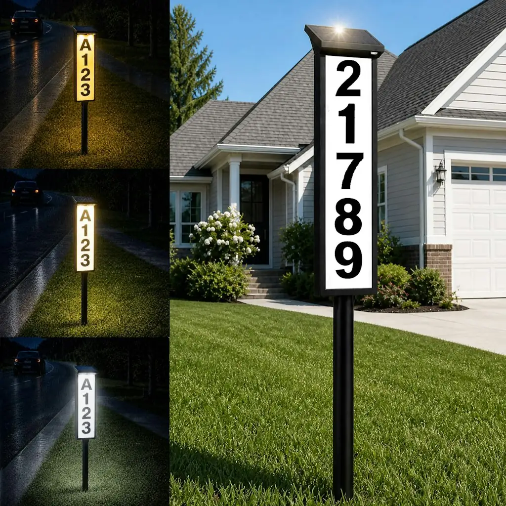 Yeelight Solar LED Address Sign
