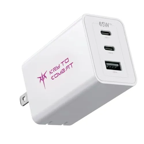 KTC 65W 3-Port GaN USB C Charger