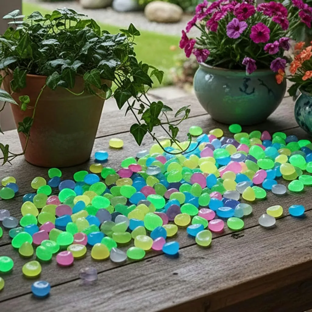 Glow in the Dark Rocks 200-Pack