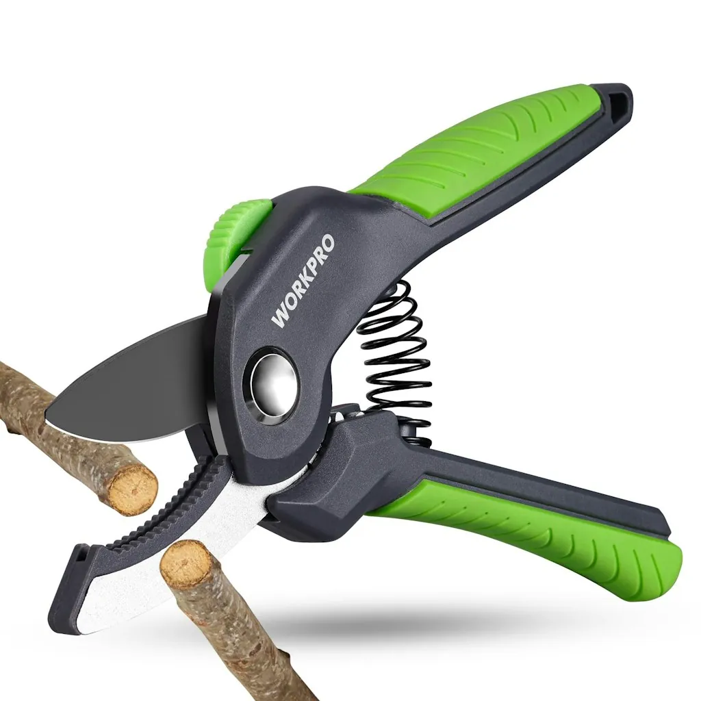 WorkPro 8.5" Anvil Pruning Shear Garden Scissors