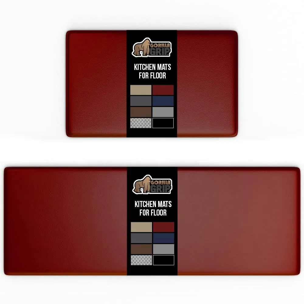 Gorilla Grip Cushioned Kitchen Mats 2-Pack