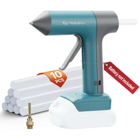 Tilswall 100W Cordless Hot Glue Gun (Bare Tool)