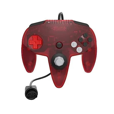 Hyperkin Captain+ Wired Hall Effect Controller for N64/M64 (Red)