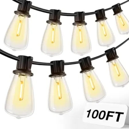 addlon 100-Ft Outdoor LED String Lights Set