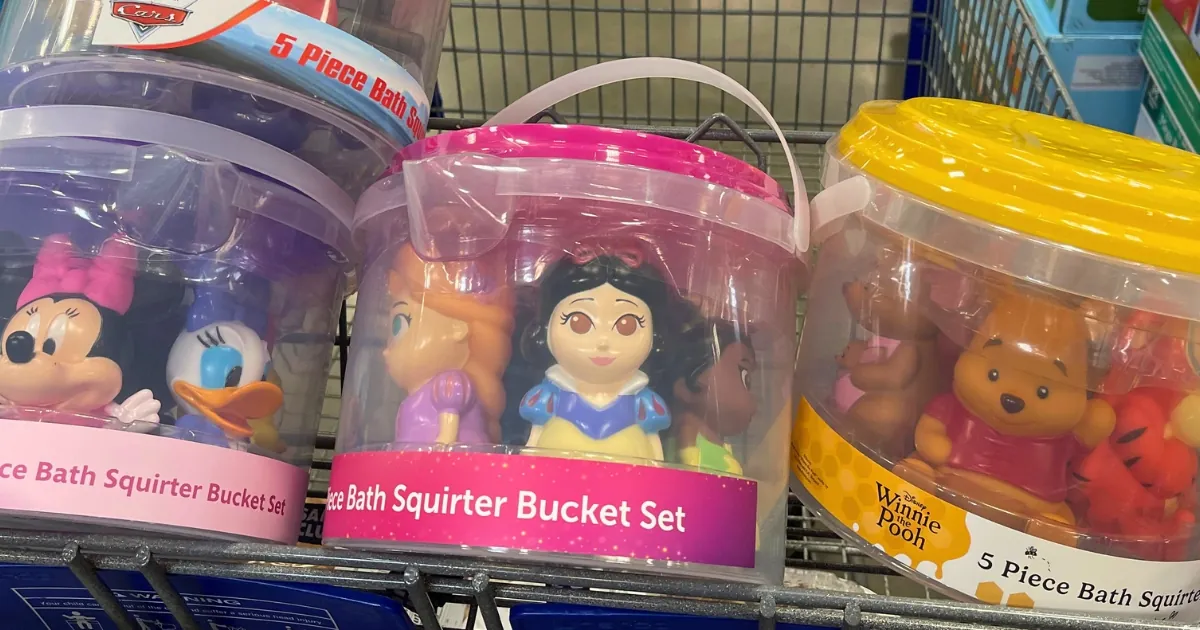 Adorable Disney Bath Squirter Toy Sets from $13.91 on SamsClub.com