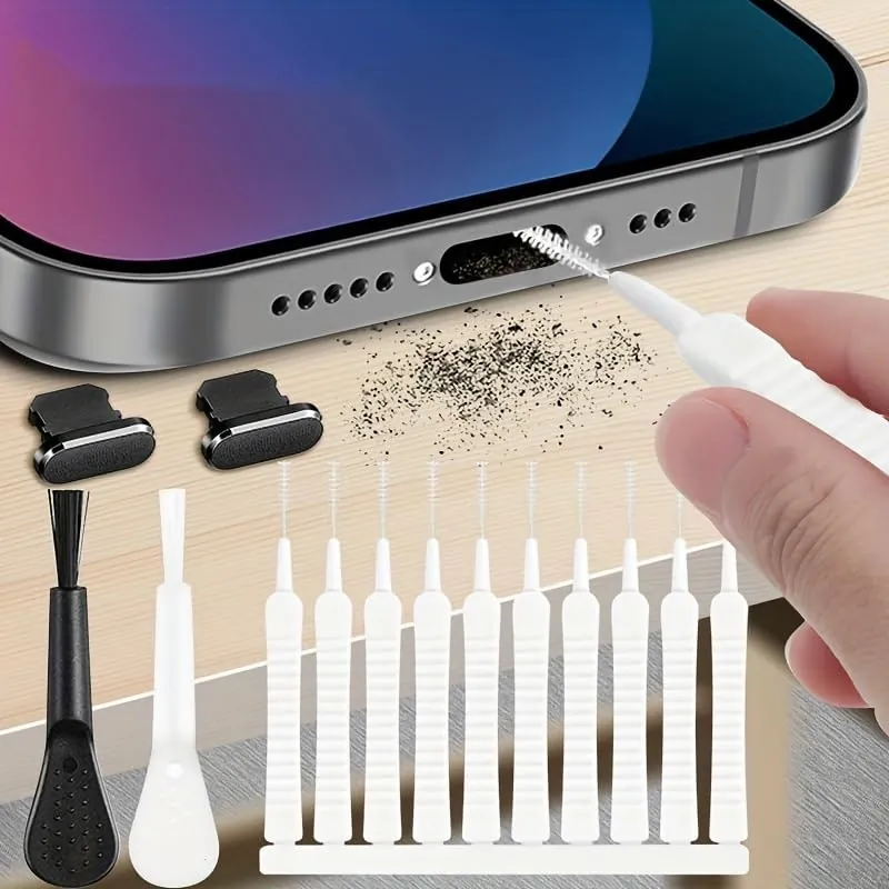 14-Piece Charging Port Dust Plug Kit