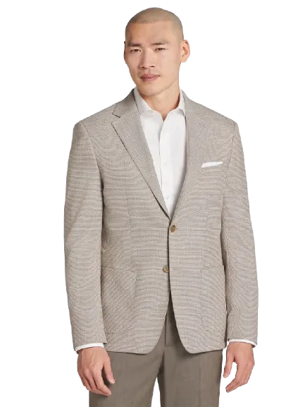 Calvin Klein Men's Slim Fit Tic Sport Coat