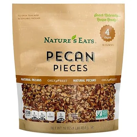 16-oz Nature's Eats Pecan Pieces