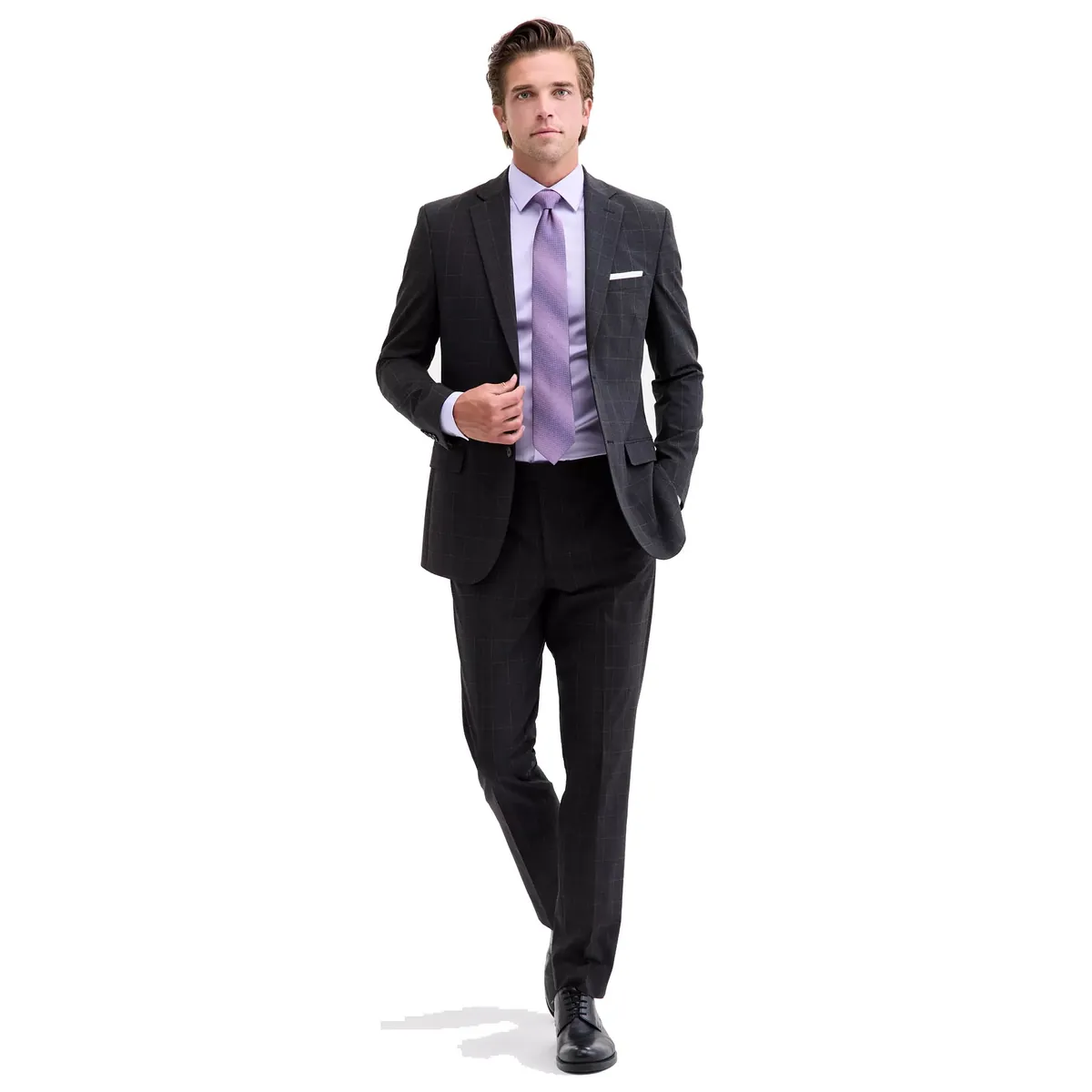 DKNY Modern-Fit Nested Fall Suit