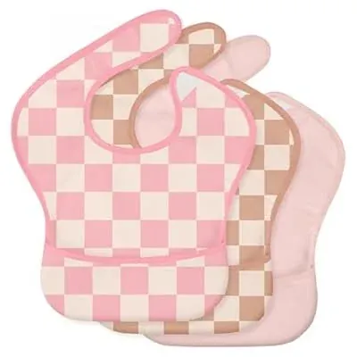 Set of 3 Waterproof Baby Bibs